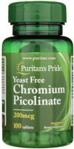 Puritan's Pride Chrom pikolinian 200 µg 100 tab