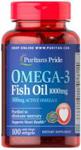 Puritans Pride Olej Omega 3 1000 mg 100 kaps.