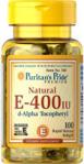 Puritans Pride Witamina E 400Iu Naturalna 100 kaps.