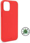 Puro Etui ICON Anti-Microbial Cover Apple iPhone 12/12 Pro czerwony