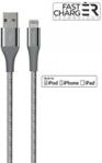 PURO Fabric K2 Cable USB-A 2.0 Lightning 2m (Space Gray)