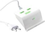 Puro Fast Dual-Usb Charging Station Up Function Biały (FCCS2USB48WHI)