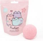 Pusheen Bath Fizzer Musująca Kula Do Kąpieli Truskawka 100G