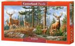 PUZZLE 4000 CASTORLAND ROYAL DEER FAMILY - KRÓLEWSKA RODZINA JELENI