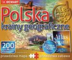 Puzzle – Polska, krainy geograficzne + Atlas