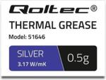 Qoltec Pasta termoprzewodząca 3.17 W/m-K 0,5g srebrna (51646)