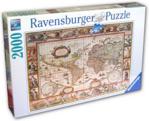 Ravensburger 2000El. Mapa Świata 166336