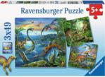 Ravensburger 3X49el. Dinozaury 93175