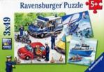 Ravensburger 3X49el. Policja W Akcji 92215