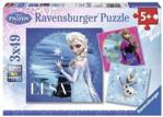 Ravensburger Disney Kraina Lodu 3x49el. Anna Olaf