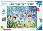 Ravensburger Puzzle 150El. Bańki Mydlane Z Postaciami Disneya