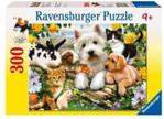 Ravensburger Puzzle 300El. Szczęśliwe Zwierzęta 131600