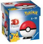 Ravensburger Puzzle 3D 54El. Kula Pokemon Czerwona