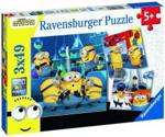 Ravensburger Puzzle 3X49 Minionki 2