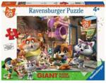 Ravensburger Puzzle 44 Koty W Garażu Giant 60El.