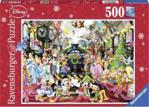 Ravensburger Puzzle 500El. Świąteczny Pociąg