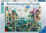 Ravensburger Puzzle Gdyby Ryby Mogły Chodzić 2000El.