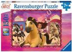 Ravensburger Puzzle Mustang Z Dzikiej Doliny Droga do wolności 150El.