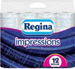 Regina Papier Toaletowy Impressions 12 Szt. Niebieski