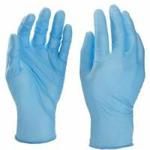 Rękawice Jednorazowe Nitrylowe - Niebieskie [Zestaw 100 Szt.] (Ppmrjn-Nie)