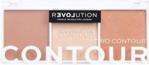 RELOVE TRIO CONTOUR PALETA DO KONTUROWANIA TWARZY BAKED SUGAR 3x2G