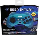 Retro-bit SEGA Saturn 2.4G M2 Nintendo Switch Blue