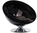 Retro Pet Nest Grey- szare gniazdo retro dla zwierząt - O 60 cm szary transparentny/czarny