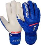 Reusch Attrakt Grip Finger Support Junior Niebiesko-Białe 5172810 4011