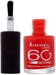 Rimmel 60 Seconds -Lakier do paznokci - 415 Instyle Coral