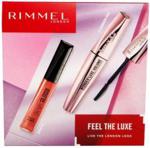 Rimmel Feel The Luxe Zestaw Błyszczyk Oh My Gloss + Tusz Do Rzęs Wonderluxe