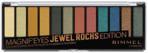 RIMMEL Magnif'Eyes paletka cieni do powiek 009 Jewel Rocks Edition 14g