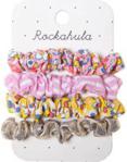 Rockahula Kids - 4 gumki do włosów Flower Power Mini Scrunchies