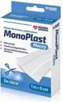 Rodzina Zdrowia Monoplast plaster tkaninowy z opatrunkiem 1m 6cm