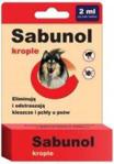 Sabunol Krople Przeciw Pchłom I Kleszom 2Ml 10-20Kg