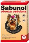 Sabunol Obroża Przeciw Pchłom I Kleszczom Dla Yorka Czarna 35Cm