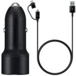 Samsung Dual Car Charger EP-L1100WB Czarny (EP-L1100WBEGEU)