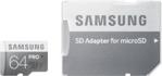 Samsung Pro microSDXC 64GB Class 10 (MB-MG64DA/EU)