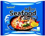 Samyang Zupa Ramyun Seafood Party o smaku owoców morza, lekko ostra 125g