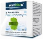 Sanbios Krem z kwasem hialuronowym przeciwzmarszczkowy i nawilżająco wygładzający 50ml