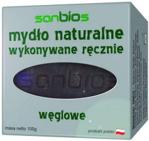 SANBIOS Mydło naturalne WĘGLOWE 100 g