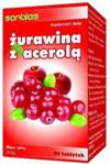 Sanbios Żurawina Z Acerolą 60 Tabletek