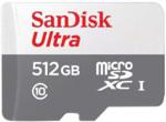 Sandisk 512Gb Microsdxc Ultra 100Mb/S C10 Uhs-I (SDSQUNR512GGN3MN)