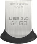 SanDisk Cruzer Ultra Fit 64GB (SDCZ43064GGAM46)