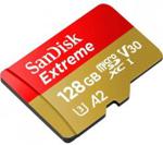 SanDisk Extreme microSDXC 128GB V30 Class 10 UHS-I U3 (SDSQXA1-128G-GN6MA)