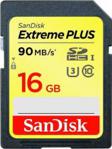 SanDisk Extreme Plus SDHC 16GB Class 10 UHS-I (SDSDXSF016GGNCIN)