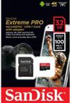 SanDisk Extreme PRO microSDHC 32GBUHS-I U3 (SDSQXCG-032G-GN6MA)