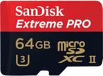 Sandisk Extreme PRO microSDXC 64GB UHS-II (SDSQXPJ064GGN6M3)