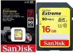 SanDisk Extreme SDHC 16GB UHS-1 (SDSDXNE-016G-GNCIN)