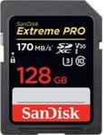 SANDISK KARTA PAMIĘCI EXTREME PRO SDXC 128 GB 170/90 MB/S V30 UHS-I U3