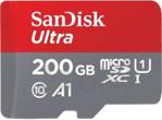 SanDisk microSDXC 200GB Ultra Class10 A1 UHS-I (SDSQUAR200GGN6MA)